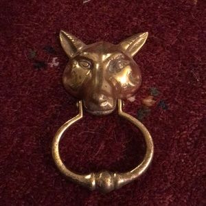 Fox Door knocker!
